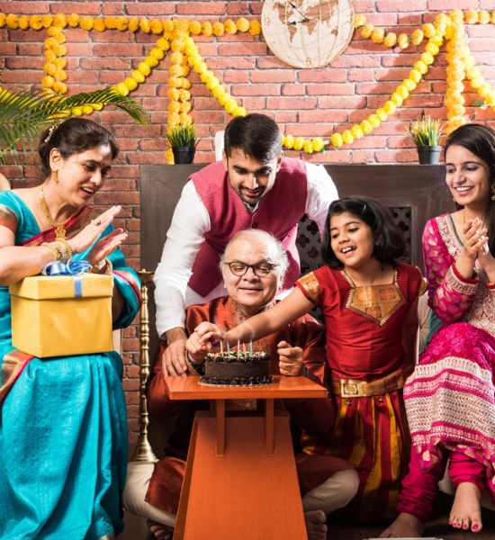 Family birthday celebration